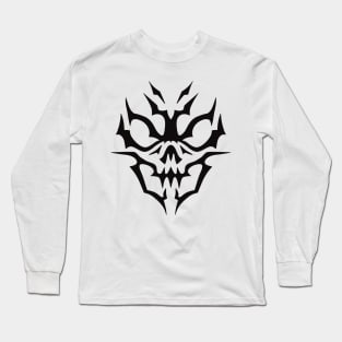 Ainz Ooal Gown Momonga Black Player Logo Long Sleeve T-Shirt